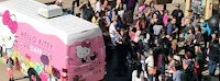 Japanese events venues location festivals 2018 Hello Kitty Cafe Truck - Burbank (Hello Kitty Cakes, Donuts, Macarons and Other Sweets! Hello Kitty Water Bottles..)