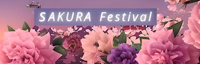 2023 Sakura Festival Night Market Festival & Japanese Food (Award Winning Tonkotsu Ramen, Sakura Pescatarian Ramen, Takoyaki, Yakitori, Yakisoba..)
