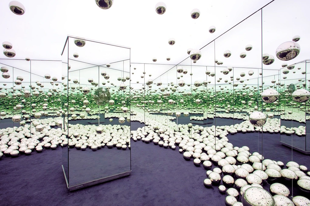 2024 Yayoi Kusama Infinity Mirrored Room-Let’s Survive (Visitors Do Not “View” It But “Experience” It) Sep 14-May 5, 2024