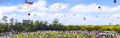 Japanese events venues location festivals 2024 Hermann Park Conservancy Kite Festival (Volunteer with JASH-Opportunity to Make Koinobori Kite Streamer)