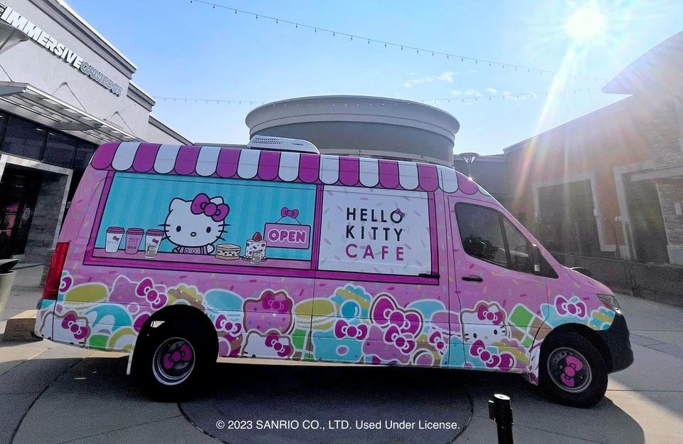 2024 Hello Kitty Truck West Event, Fashion Place Mall, Salt Lake City UT (Pick-Up Super-Cute Treats & Merch, While Supplies Last!)