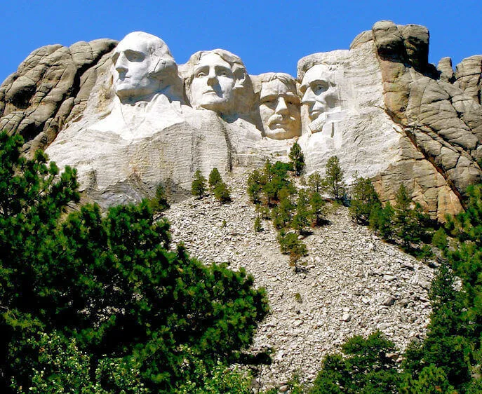 2018 - Mount Rushmore National Memorial - A Massive Sculpture Carved into Mount Rushmore in the Black Hills Region of South Dakota in 1941