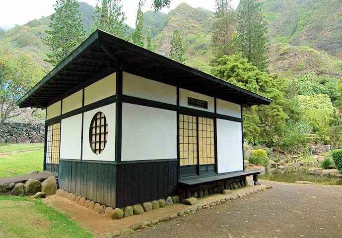 Kepaniwai Park - Japanese Garden & Tea House - Iao Valley | Japanese-City.com