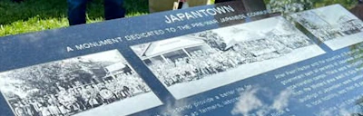 Japantown Monument Dedication in the Winter’s Community Center, Rotary Park, Winters 