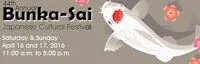 Japanese events festivals 44th Annual Bunka Sai Cultural Festival 2016 by Torrance Sister City Assn. (Food, Tea Ceremony, Dance, Martial Arts, Ikebana, Bonsai) (2 Days)