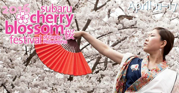 2016 Subaru Cherry Blossom Festival of Greater Philadelphia: Japanese Live Music, Art, Food, Martial Arts & Japan Culture (April 11 - 17)