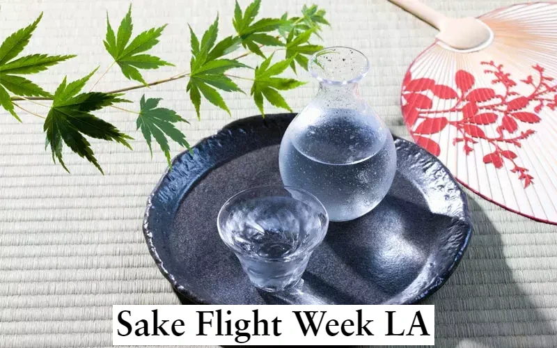 2023 Sake Flight Week LA-(20 Sakes from Brewers Across Japan, Served with Curated Food, Enjoy Sweeping Views of Hollywood (Feb 25 - Mar 3, 2023) 