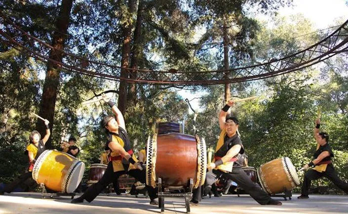 2017 Cherry Blossom Festival Descanso Gardens for 2 Weekends (Mar 4-5 & Mar 11-12) Minyo Station, Origami, Cherry Blossom Trees, Japanese Food, etc.