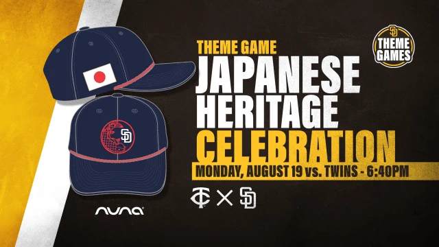 2023 Japanese Community Celebration Night Event - San Diego Padres vs Los Angeles Angels (Special Japan Hat)