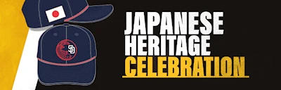 Japanese events venues location festivals 2023 Japanese Community Celebration Night Event - San Diego Padres vs Los Angeles Angels (Special Japan Hat)