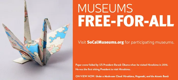 2020 - JANM: 15th Annual Museums Free-for-All - Free All Day (See All the Museums Participating)