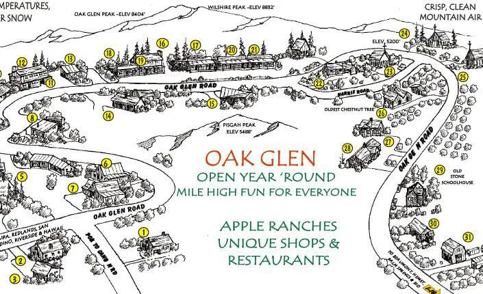 2022 Oak Glen-Apple Season and the Most Amazing Scenic Car Drive-Pick Your Own Apples, Hay Ride, Apple Pie, Fresh Air, Apple Tasting, etc. (Aug - Nov)