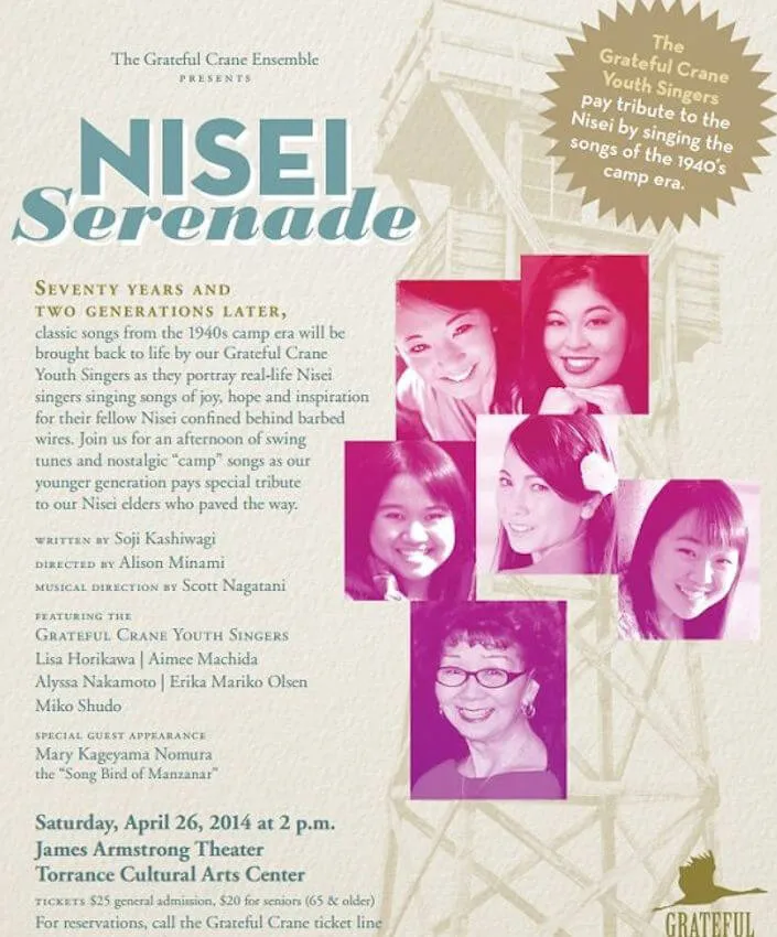 2014 Grateful Crane Presents  'Nisei Serenade' Musical Show