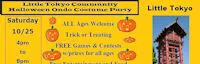 Japanese events venues location festivals Little Tokyo Community Halloween Ondo Costume Party for ALL AGES !!! 