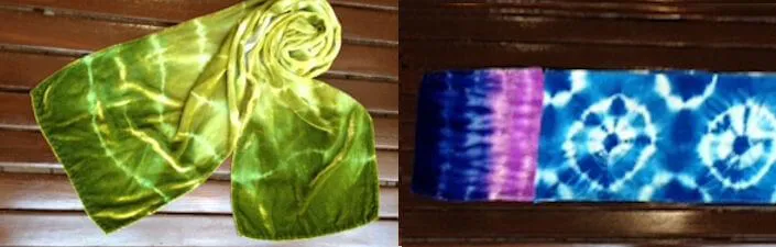 2014 Shibori Workshop (Japanese Fabric Dyeing Workshop Tazuna & Origami Shibori)