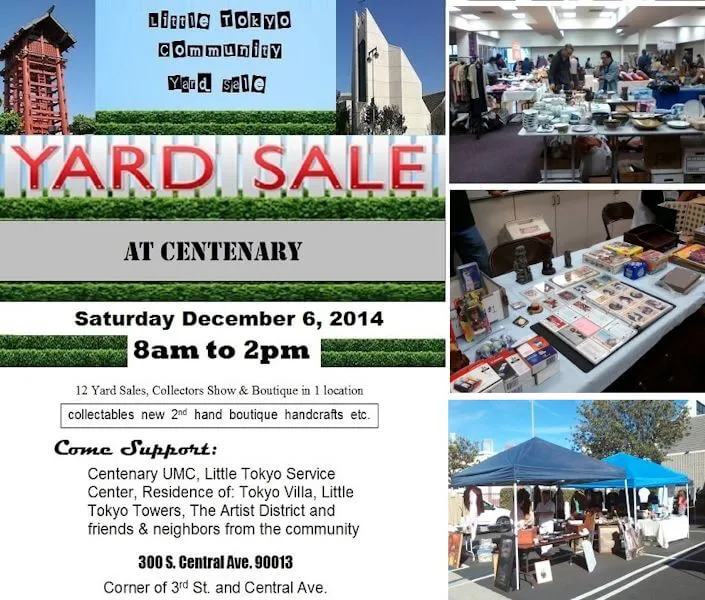 Little Tokyo Community Yard Sale, Collectors Show and Holiday Boutique | Japanese-City.com