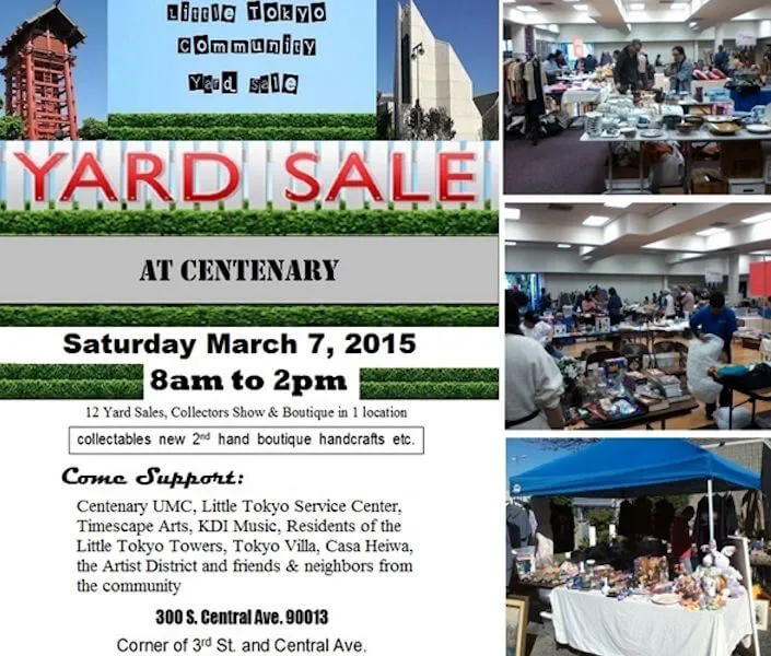 2015 Little Tokyo Community Yard Sale, Collector Show and Boutique at Centenary (BIGGEST & Longest Running Community Yard Sale)