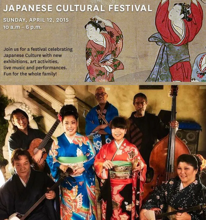 2015 Japanese Cultural Festival (Calligraphy, Story Time, Art, Manga, Minyo Station, Kotobuki No Kai..) USC Pacific Asia Museum