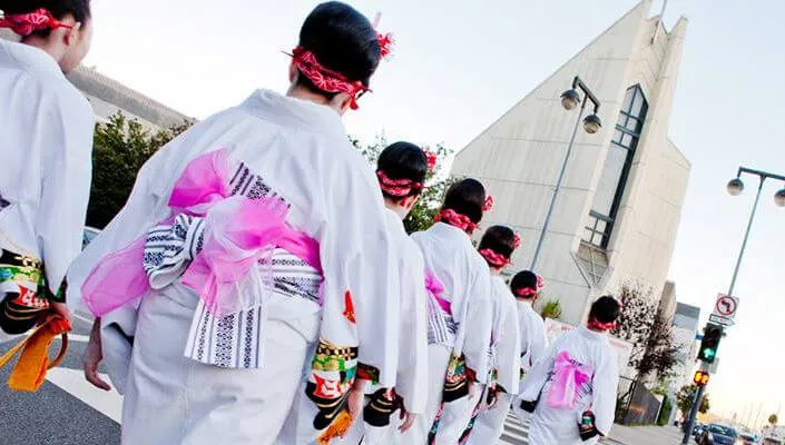 2015 - 3rd Annual Little Tokyo Summer Open House at Centenary with Public Odori/Ondo