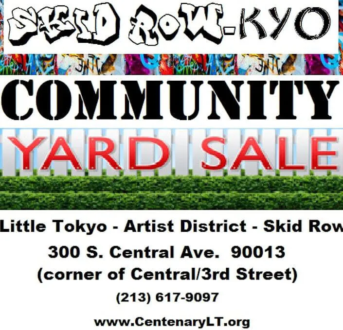 2015 'Skid Row-kyo' Community Yard Sale Collectors Show and Boutique in Little Tokyo