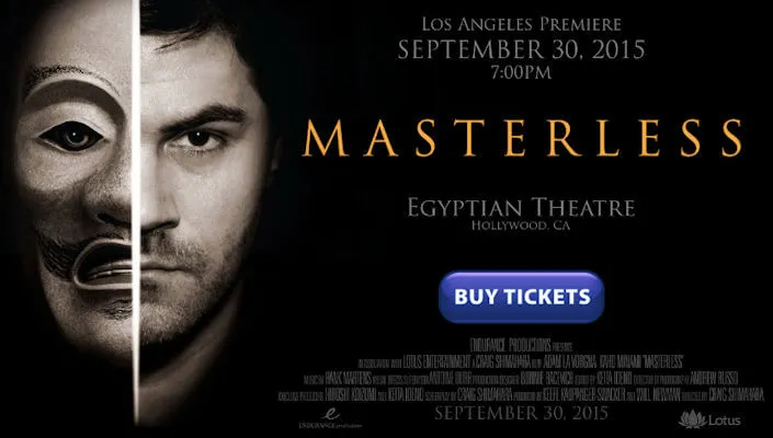 2015 'Masterless' Film Premiere (A Samurai with no Master Wanders a Parallel Netherworld of Demons and Japanese Swordsmen) | Japanese-City.com