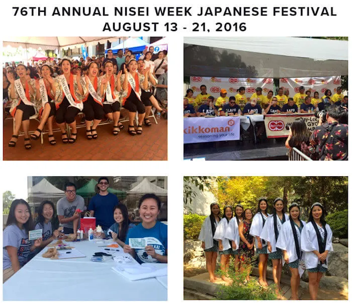 76th Annual Nisei Week Japanese Festival - August 20 - 21, 2016 - Week 2 (Car Show, Gyoza Championship, Performances..)