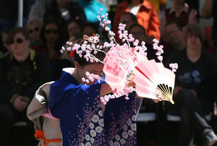 2016 Bowers Museum Japanese Cherry Blossom Festival (Live Taiko, Koto, Dance, etc..)