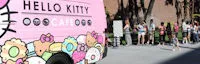 Japanese events venues location festivals Hello Kitty Cafe Truck - Westfield Galleria at Roseville (Serving Pastries, Cakes & Doughnuts, Cookies, Shirts, etc.)