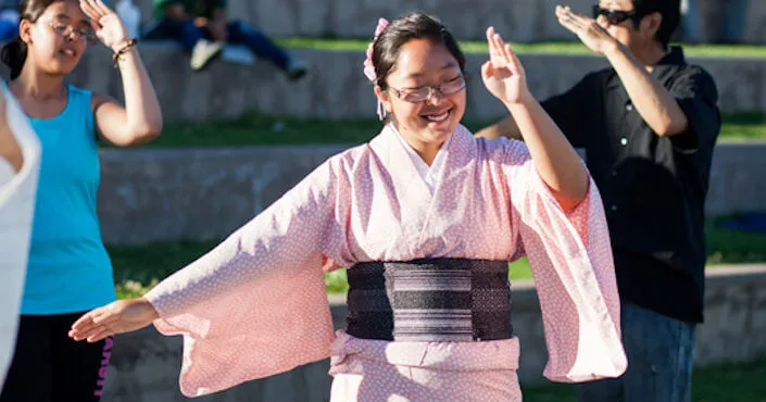 2016 JAM Dance Session and Concert (Japanese Festival Dancing with Christine Inouye, then Concert featuring Kimo Cornwell & June Kuramoto)