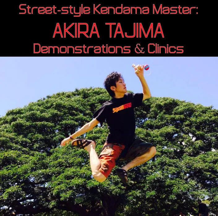 Street-Style Kendama Master AKIRA TAJIMA Demonstrations and Clinics@San Diego organized Japan Foundation