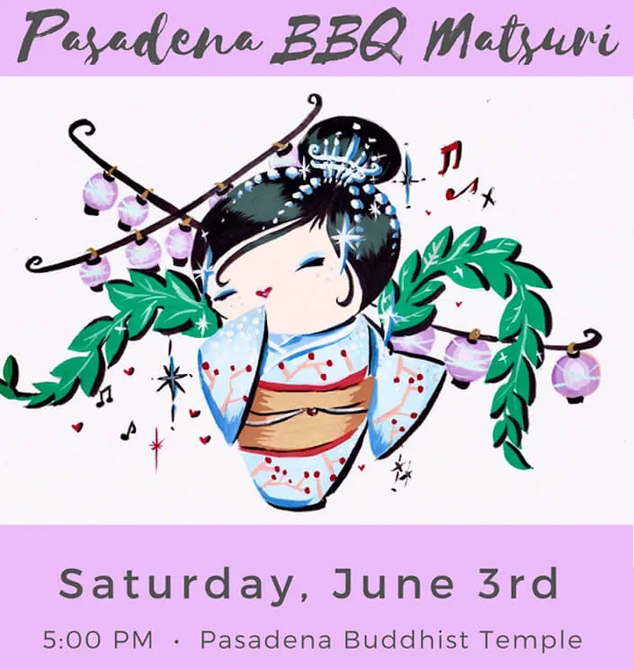 2017 Ondo at the Pasadena JCI BBQ Matsuri Fundraiser - Pasadena Buddhist Temple | Japanese-City.com