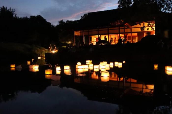 2023 - The 11th Annual Philadelphia Obon Festival Event (Bon Odori, Taiko, Launch Floating Lanterns on Shofuso’s Pond to Honor Loved Ones) 