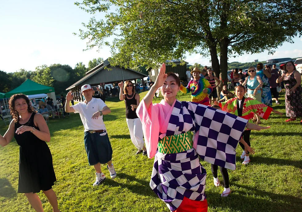 2023 - 13th Annual Bon Odori Kingston Dance Festival Event (Food, Bon Odori Dance, Music, Taiko Drumming, Martial Arts, Kids Fun..) No Nukes, No War