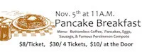 Japanese events venues location festivals 2017 BCSF Jr. YBA's Annual Pancake Breakfast! Bottomless Coffee, Pancakes, Eggs, Sausage & Famous Persimmon Compote - Sunday