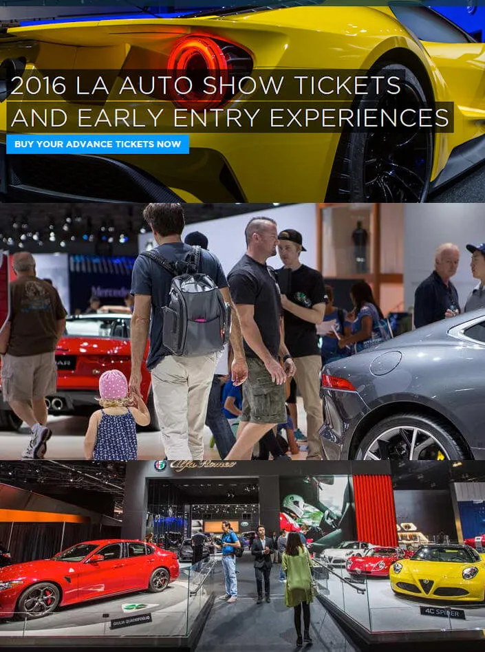 2016 Los Angeles Auto Show - LA Convention Center (Nov 18 - 27)