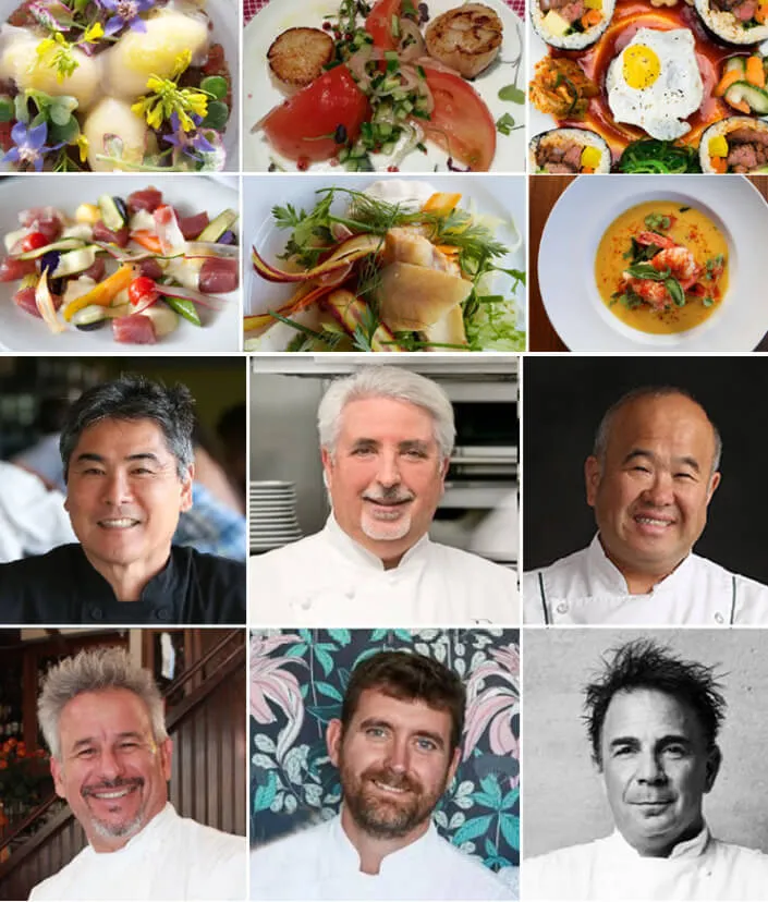 2017 Private Night at Roy's Pasadena - Featuring Celebrity Chefs - Chef Roy Yamaguchi, Chef Celestino Drago, Chef Akira Hirose, Chef Josiah Citrin, ..