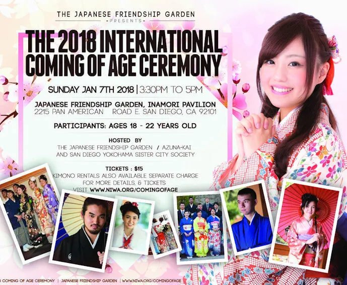 The 2018 International Coming of Age Ceremony (Students from All Cultures & Backgrounds are Encouraged to Attend)