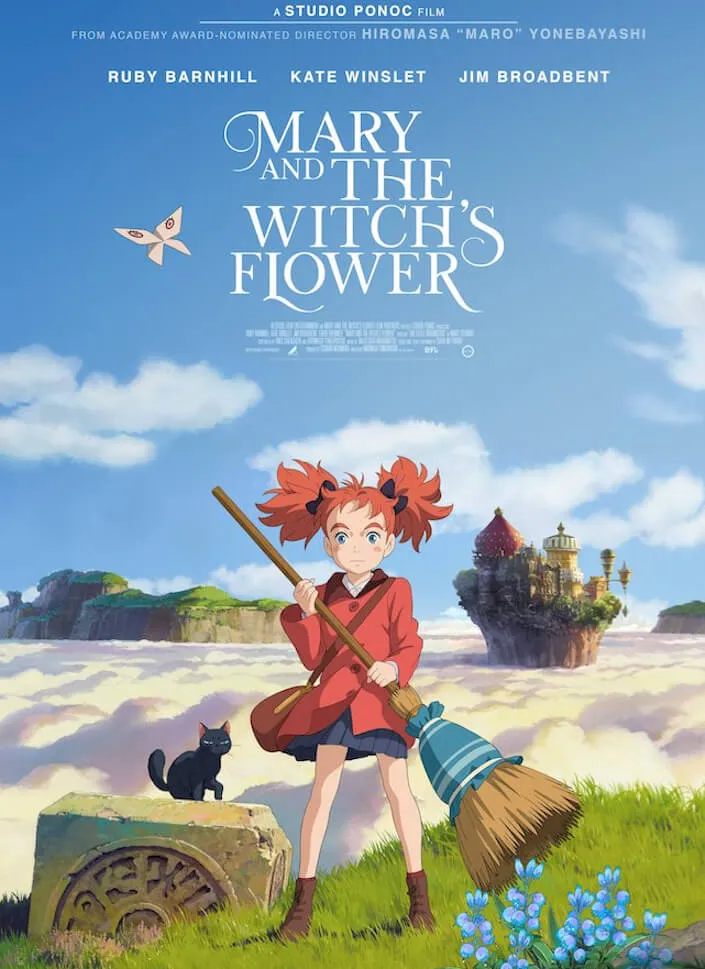 ‘Mary and the Witch’s Flower’ Trailer: Studio Ponoc’s Debut Animation (Follows Footsteps of Magical Studio Ghibli) [Video ] Use Movie Location Finder | Japanese-City.com
