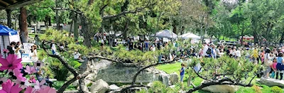 Japanese events venues location festivals 2024 Annual Cherry Blossom Festival, Sakura Matsuri (Live Taiko, Tea Ceremony, Performances..) Shoseian Teahouse