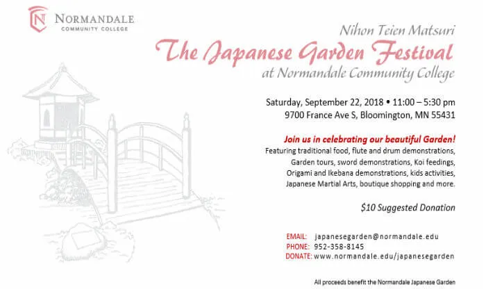 2018 - The Annual Japanese Garden Festival (Performances, Martial Arts, Taiko, Dance, Origami, Kids Activities, etc.) Saturday