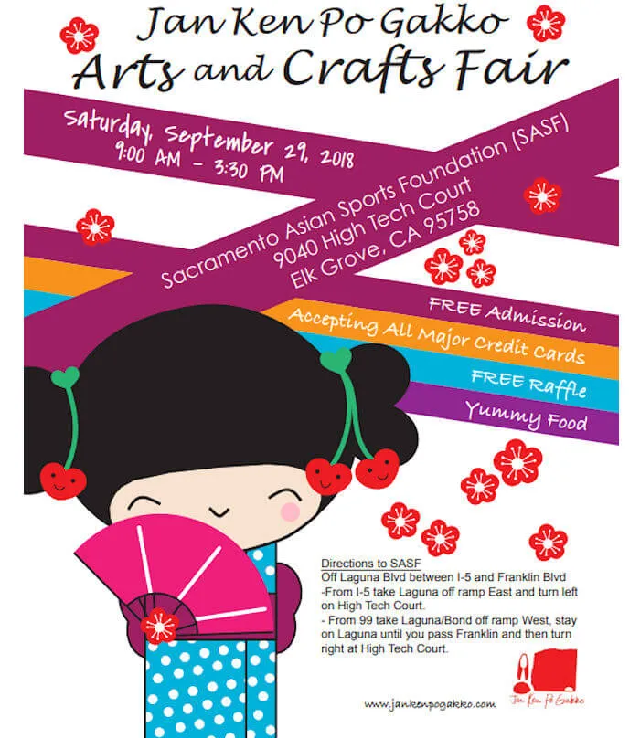 2018 - Annual Jan Ken Po Gakko Arts & Crafts Fair (60+ Vendors & Endless Personalized, Unique Arts & Crafts) Saturday | Japanese-City.com
