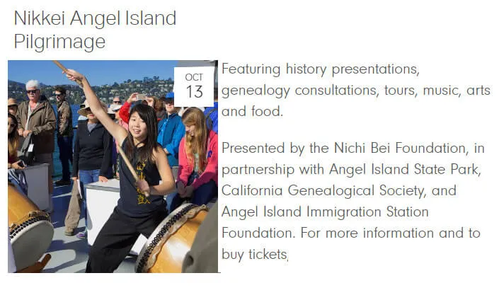 2018 Nikkei Angel Island Pilgrimage - Nichi Bei Foundation | Japanese-City.com