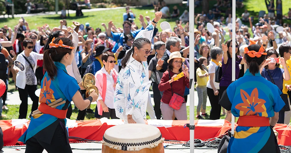 2024 American Bon Dancing: A Joyous Celebration of Departed Ancestors at Yerba Buena Gardens (See Video) | Japanese-City.com