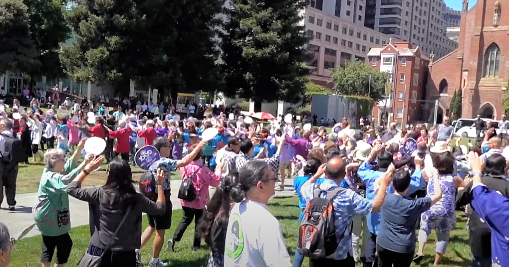 2024 American Bon Dancing: A Joyous Celebration of Departed Ancestors at Yerba Buena Gardens (See Video) | Japanese-City.com
