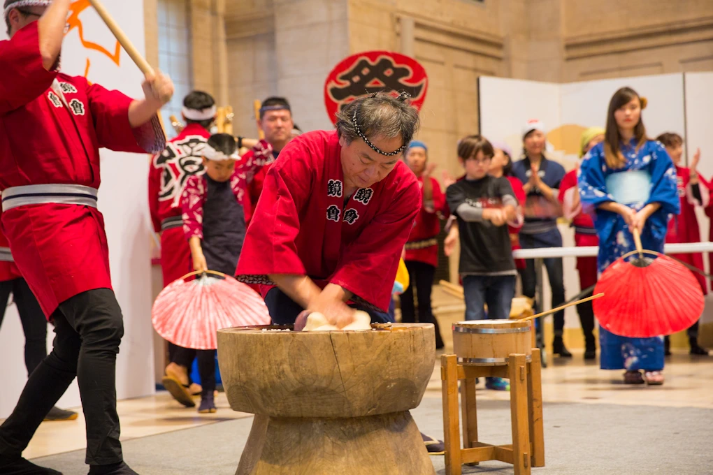 2022 Annual Japanese New Year Tradition Event Mochi Pounding Tradition! (Omochitsuki) - Asian Art Museum | Japanese-City.com