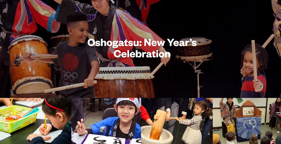 2024 New Year's Celebration: Oshogatsu (Japanese Cultural Events, Live Taiko, Rice Pounding, Calligraphy, Kite-Making, Lion Dancing..)