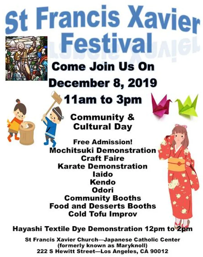 2019 St. Francis Xavier Festival - Community and Cultural Day (Community Booths, Food, Odori, Kendo, Mochitsuki, Crafts..) | Japanese-City.com