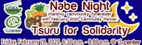 Japanese events venues location festivals 2020 Nabe Night - February 2020 with Tsuru for Solidarity