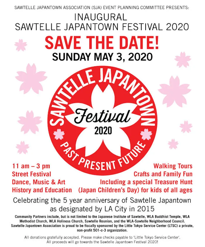 Sawtelle Japantown Festival 2020 - A Community Street Celebration on Sawtelle Blvd (Outdoor Stage: Odori, Judo, Hula..) | Japanese-City.com