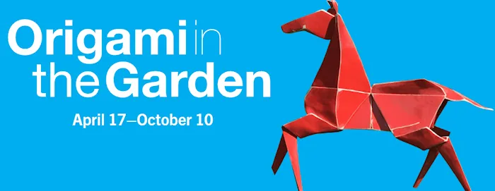 2021 Origami in the Garden - A Monumental Outdoor Sculpture Exhibition (Apr - Oct 10, 2021)